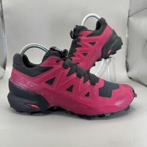 Salomon Speedcross 3 Shoes Womens Size 5.5 Pink Trail Running Sneakers 406850